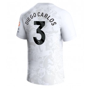 Aston Villa Diego Carlos #3 Bortatröja 2023-24 Kortärmad
